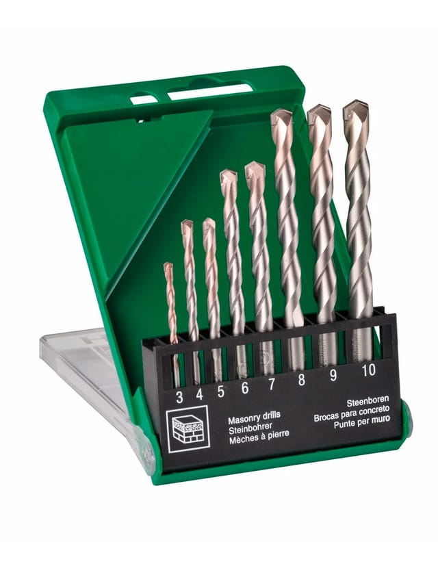 Hikoki 780899 - Zylindrischer Mauerwerksbohrer-satz (8u)