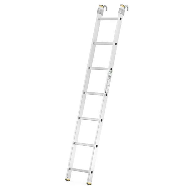 Anlegeleiter Mit 8 Sprossen – Erreichbare Höhe 2,28 M – Breite 0,35 M – Hakenöffnung 55 Mm - 8108-cr