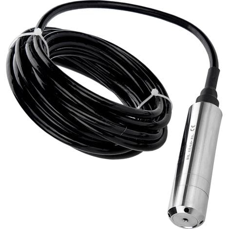 Tauchfähiger Flüssigkeitsstandsensor 4-20ma Dc24v, Erfassungsbereich 0-5m Für Tiefe