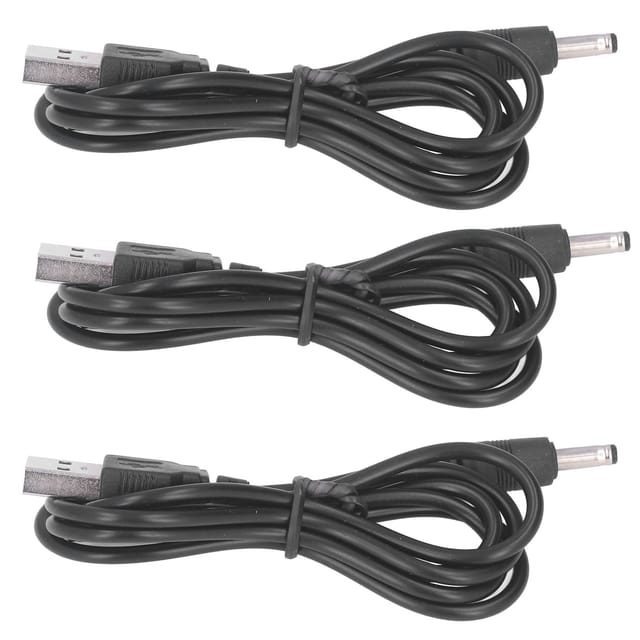 3,5 X 1,35 Mm 5v Usb-stromkabel Für Ventilator, Lautsprecher, Handy – 3er-pack
