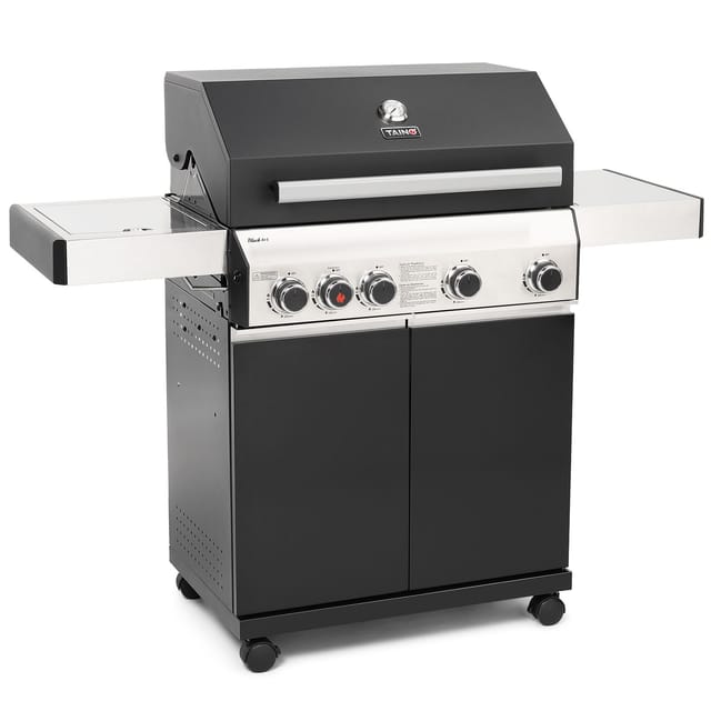Taino Black 4+1 Gasgrill Bbq Sear Zone Griller Keramik Schwarz Grill Edelstahl