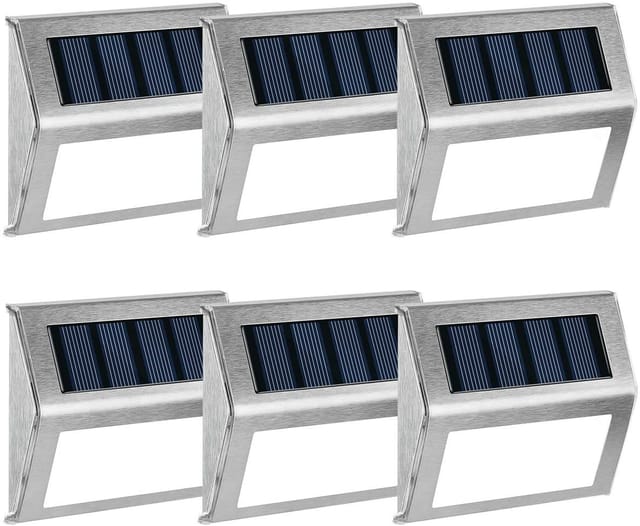 [6er-pack] 4 Led Solar-gartenleuchten Für Den Außenbereich, Wasserdicht, Solarbetrieben