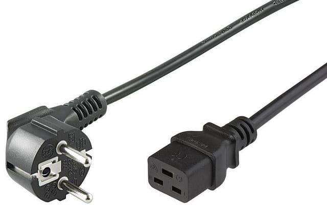Microconnect - Pe07719005 Cable De Transmission Black 0.5 M Cee7/7 C19 Coupler