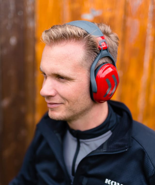 Headset / Gehörschutz Integral Rot - Protos