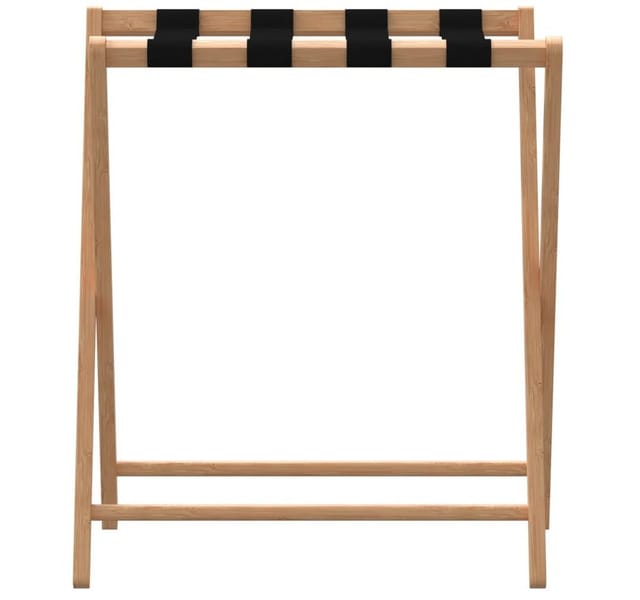 Vidaxl Gepäckträger 68,5x38x58 Cm Bambus