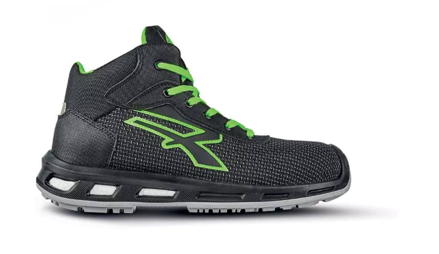 Hochsichere Sicherheitsschuhe Ventura S3 Src Ci Esd - Schwarz/grã¼n 44