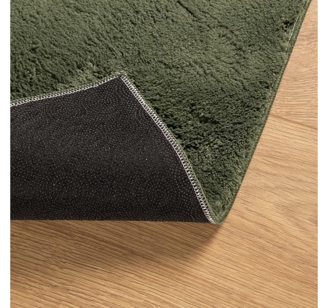 Vidaxl - Teppich Huarte Kurzflor Weich Und Waschbar Waldgrün 120x170 Cm