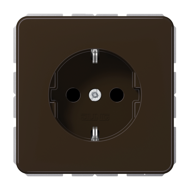 Jung CD500 Wandsteckdosenbox (WCD-Schaltanlage) (Europäische Steckdose) - CD1520NBR