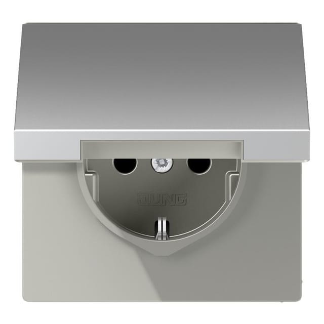 Jung Wandsteckdosenbox (WCD-Schaltanlage) (Europäische Steckdose) - AL1520NKL