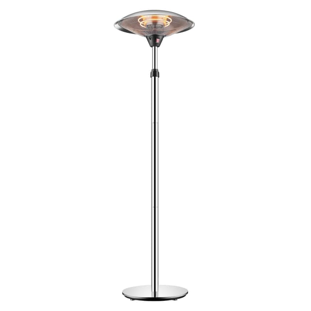 TEPRO Heizstrahler »Millbury«, Höhe: 210 cm - silberfarben