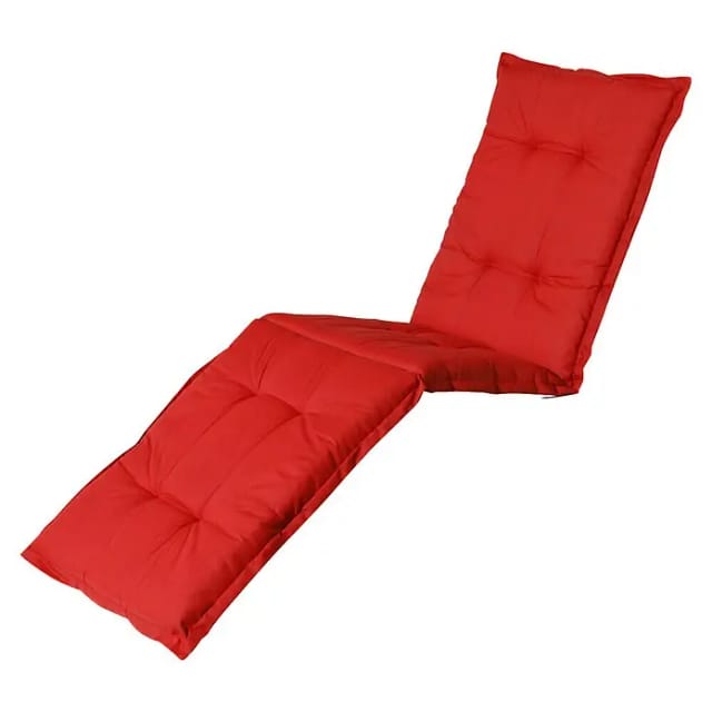 MADISON Liegenauflage »Basic«, Basic red 200 x 65 cm - rot