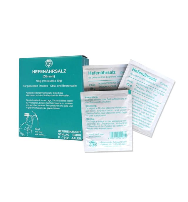 Vina Hefenährsalz Gärsalz 100g