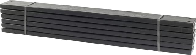 Plus Planken PIPE 120 cm - 6 Stck. schwarz