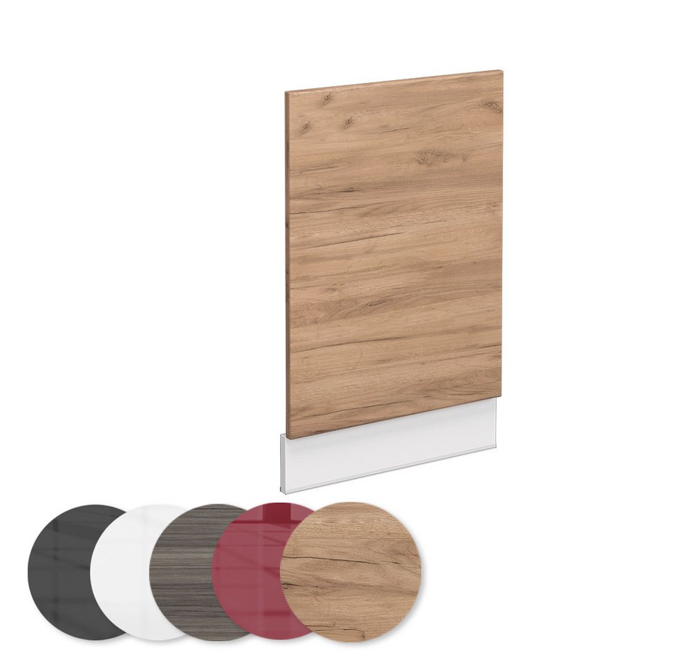 Vicco Frontblende Fame-Line Goldkraft Eiche/Weiß 45 cm ohne Arbeitsplatte