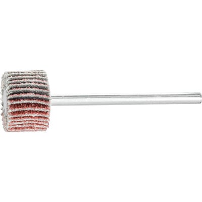 PFERD TOOLS Korund Fächerschleifer F Ø 15x10mm Schaft-Ø 3 mm A60 für Feinschliff und Finish