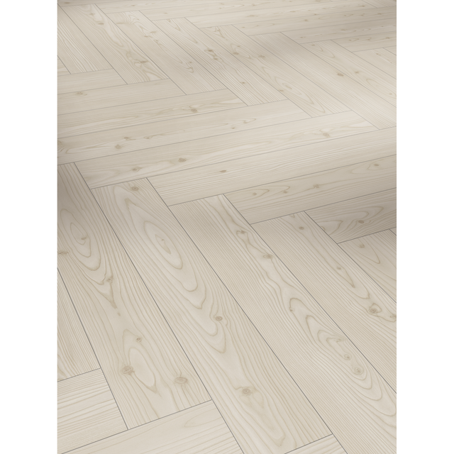 Parador Laminat 'Trendtime 3' Lärche Yukon seidenmatt weiß 8 mm