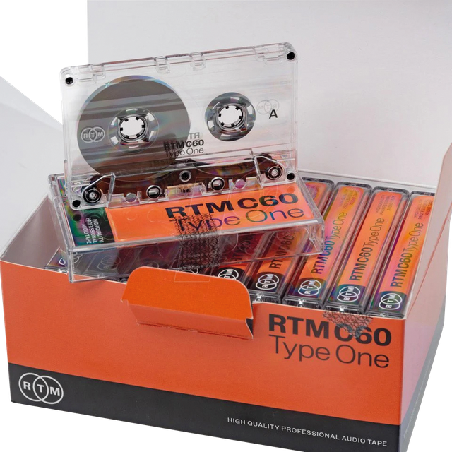 RTM C60 - Audiokassette, 60 Min, 10er Pack