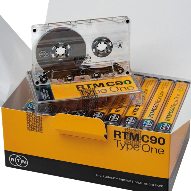 RTM C90 - Audiokassette, 90 Min, 10er Pack