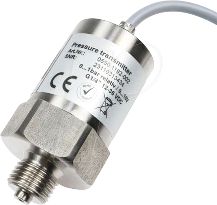 BB 0550 1182-010 - Drucktransmitter G1/2" 0-40 bar relativ 10V Kabel 2m