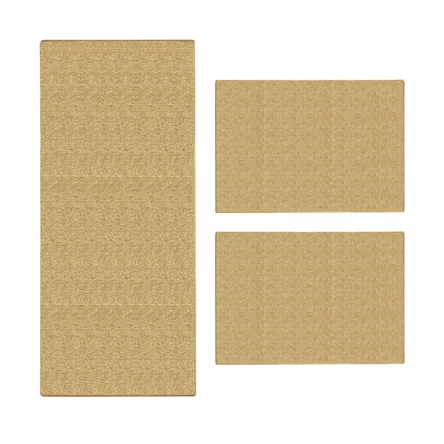 Karat Sisal-Bettumrandung Sylt 3-teilig Natur