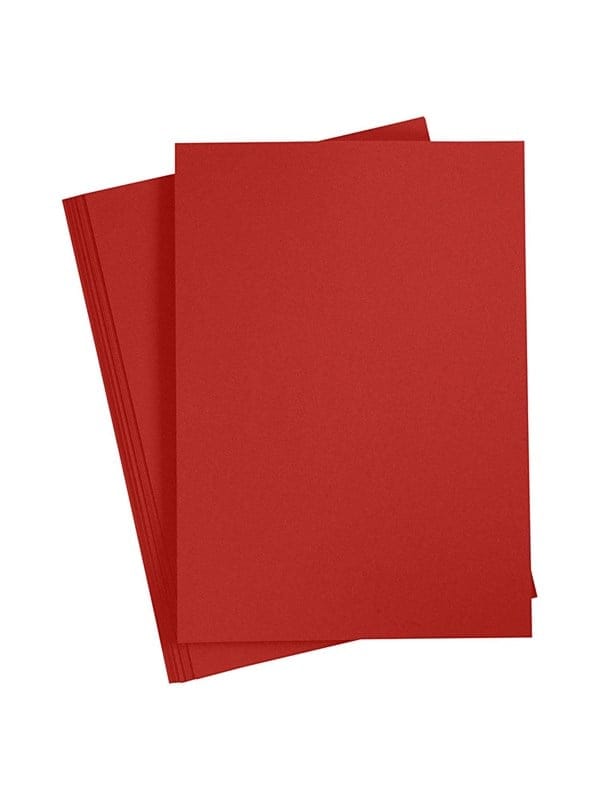 Creativ Company Colored Cardboard Bordeaux A4 20 sheets