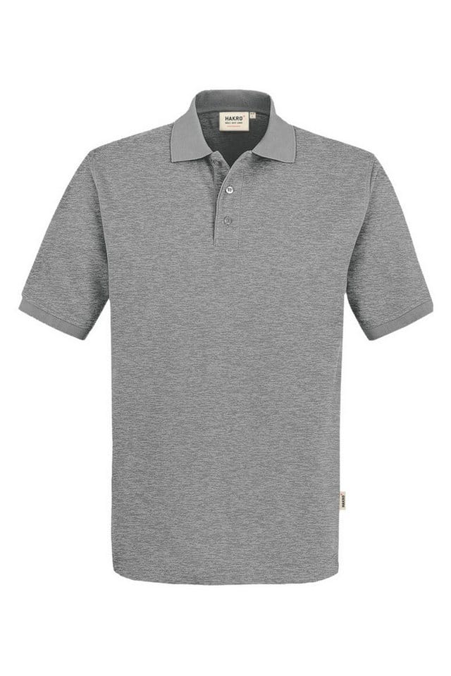 Poloshirt Mikralinar® 816, grau meliert, Größe 2XL