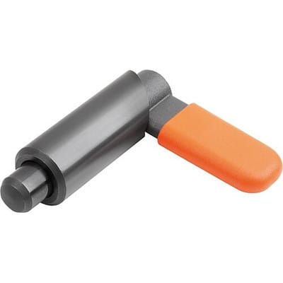 SPERRRIEGEL GLATTE AUSFÜHRUNG, D=4, D1=10, FORM:F MIT HÜLSE, GLATT UND KAPPE, STAHL BRÜNIERT, KOMP:THERMOPLAST (K1670.0904102)