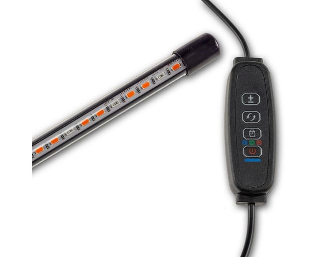 ChiliTec Pflanzenlampe LED Pflanzenlampe "CT-PFL" Rot+Blau 4-fach, blau,rot