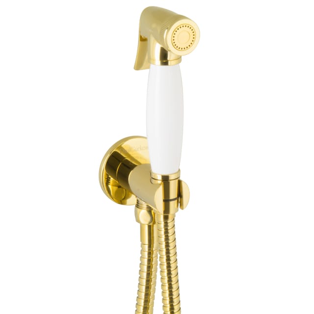 Paulgurkes - Bidet Gold Spraybrause Unterputz Bidet-set Intimdusche Hygienedusche