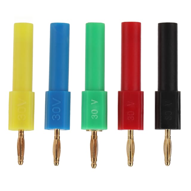 Stück Bananenstecker (männlich/weiblich), 2 Mm–4 Mm, Messing, Für Kfz-kabel