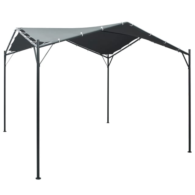 Pavilion Partyzelt Überdachung 3x3 M Stahl Anthrazit Vidaxl