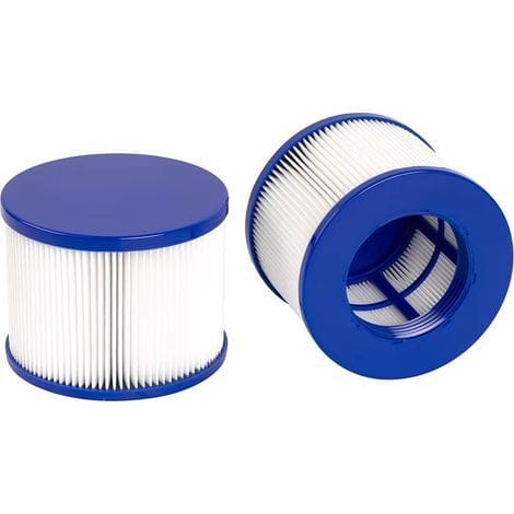 Geeignet Für Gymax Spa Pmspa-p154 8106 Aufblasbare Poolfilterkartuschen, Filtersiebe, Schraubfilter-ersatzteile, Gewindefilter Für Aufblasbare Whirlpools Und Hot Tubs, 2 Stück.