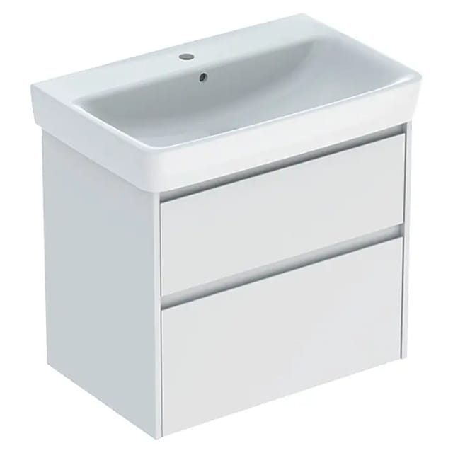 Geberit Renova Plan Set Waschtisch Mit Unterschrank, 2