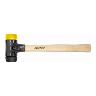 Schonhammer Safety Mittelweich/mittelhart Mit Hickory-holzstiel, Rund-schlagkopf 50, 360 Mm (26436) - Wiha