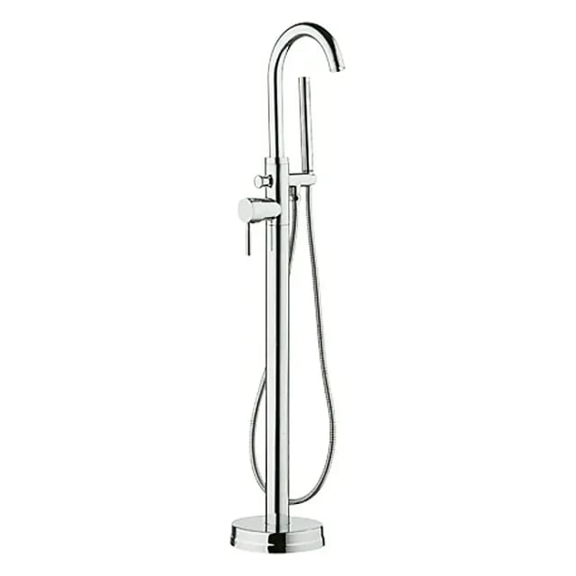 Wannenarmatur Freistehend Mit Handbrause Cornwall Chrom Schütte