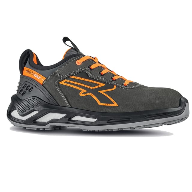 Sicherheitsschuhe Niedrig Duke Esd S3 Ci Src - Grau/orange 44