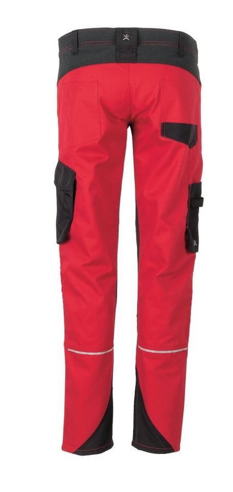 Planam Norit Damen Bundhose Rot/schwarz 54