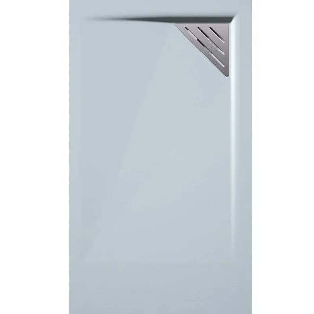 Extra Flache Duschwanne Trinity In Grau 70x80 Cm Ablauf Rechtsbündig