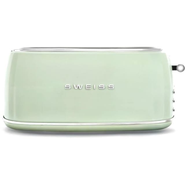 Vintage-toaster - Sweiss - Grv7 - 2 Schlitze - 1500 W - Grün