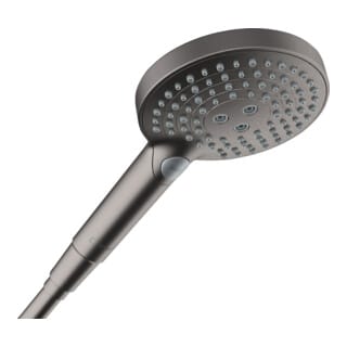 Hansgrohe Raindance Select S - Handbrause, 3 Strahlarten, Ecosmart+, Chrom Schwarz Gebürstet 26516340