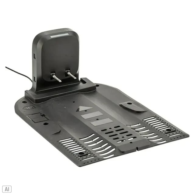 AL-KO Mähroboter Basisstation + Bodenplatte »Vision«, LxBxH: 60x55x12 cm, schwarz