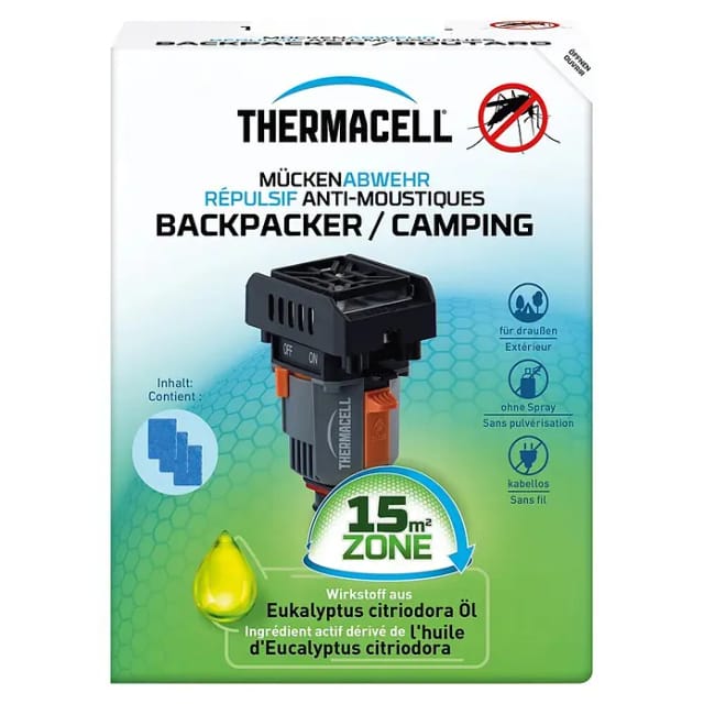 Thermacell Mückenabwehr Backpacker 1 Stück inkl Wirkstoff