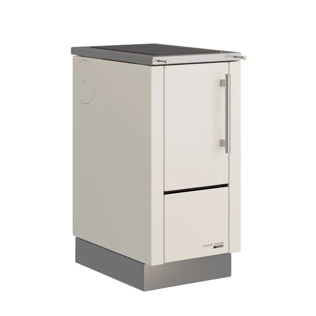 Haas+Sohn Herd HS 40 Weiß 5 kW