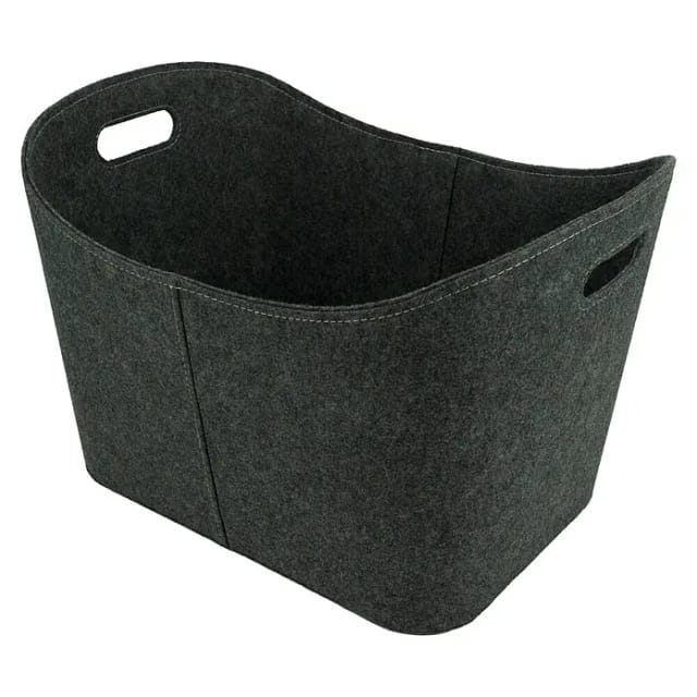 Valo Filzkorb 55 cm x 35 cm x 40 cm Grau