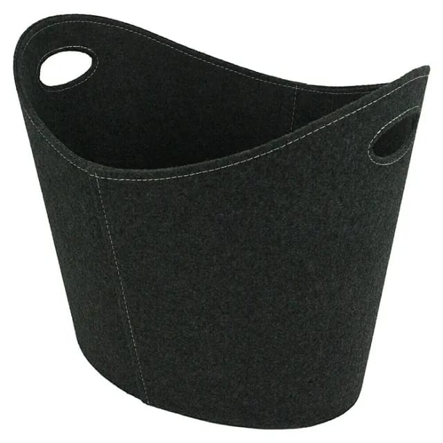 Valo Filzkorb Oval 54 cm x 40 cm x 36 cm Grau