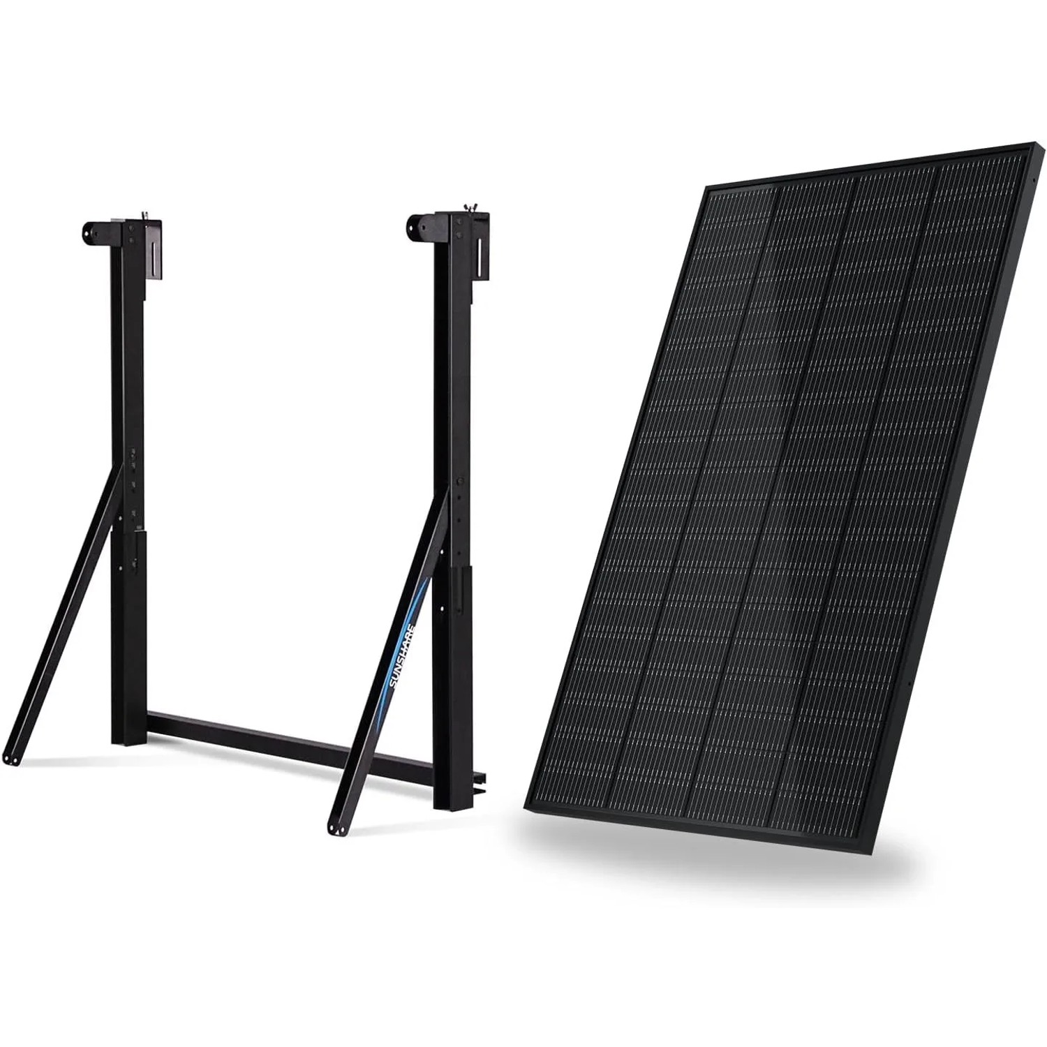 SUNSHARE RAY 200W Full Black Solarmodul inkl. Geländer Halterung