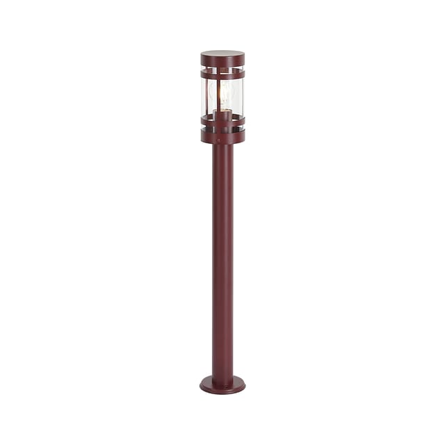 QAZQA Moderne Außenleuchte DunkelRot 80cm IP44 Gleam