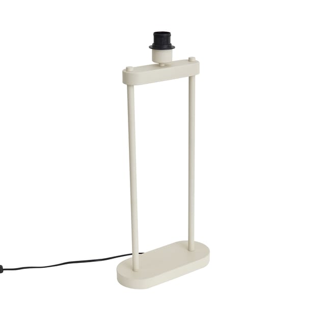 QAZQA Moderne Tischleuchte Beige Thijmen