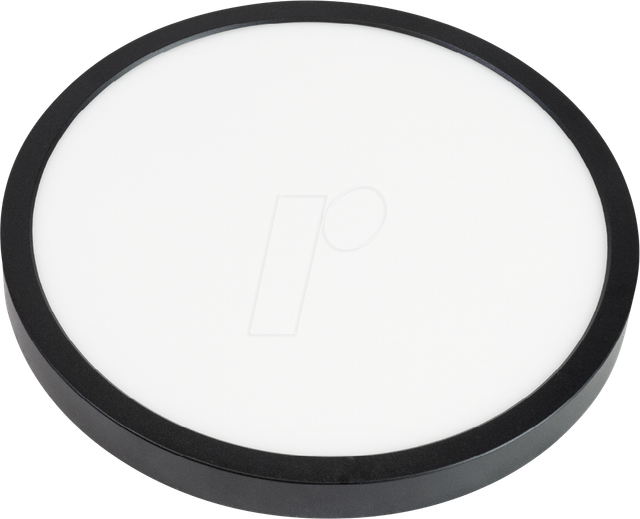 ENOVALITE LED Panel 18W 2700- 5700K Warm- Kaltweiß Dimmbar Einbauleuchte Aufbauleuchte Schwarz Variabler Lochausschnitt