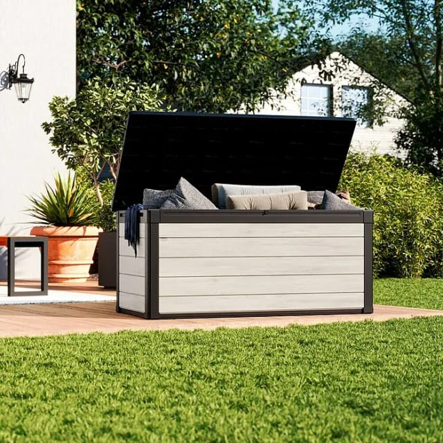 Keter Auflagen-/Universalbox Denali Duotech™ 570, Holzoptik